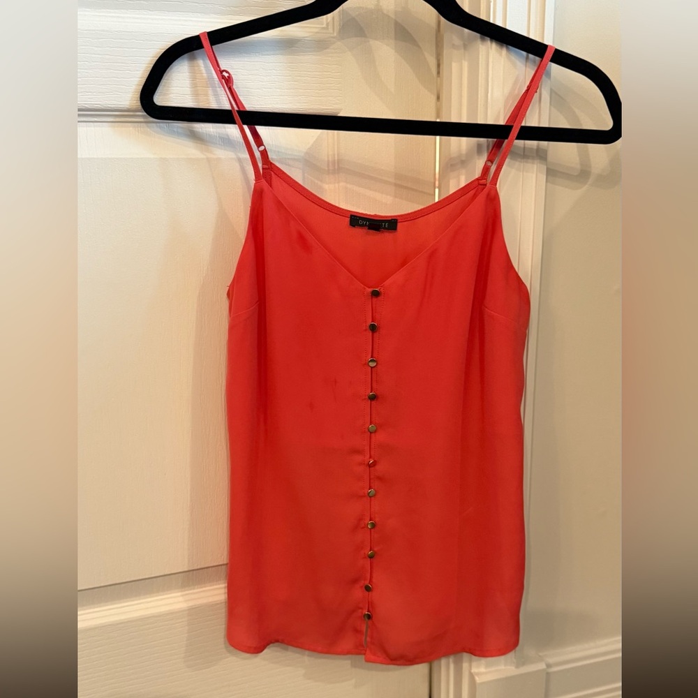 Dynamite Women's coral tank Top - Picture 3 of 11